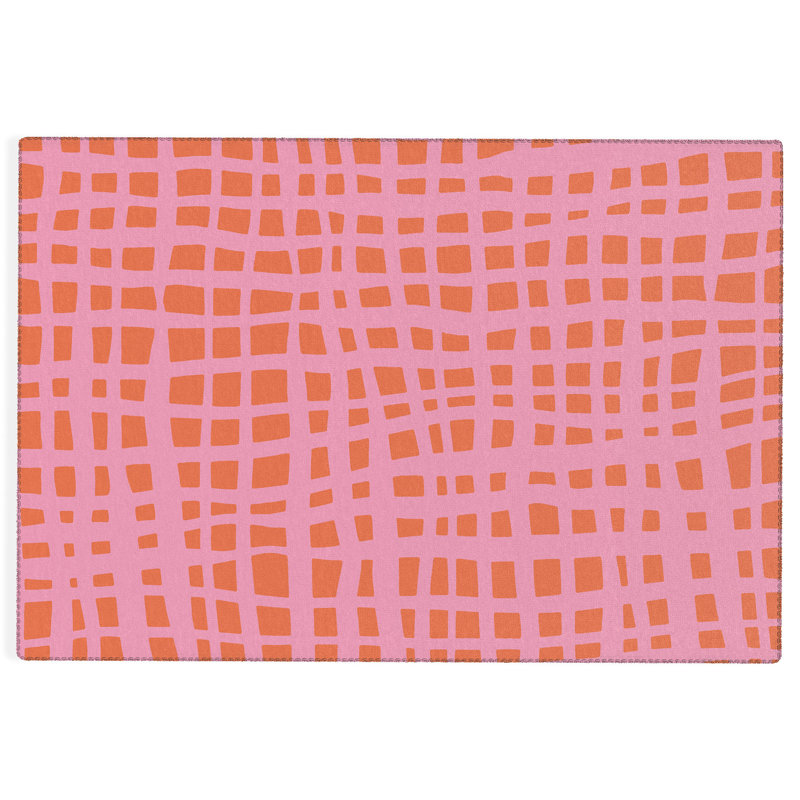 Tapis rectangulaire Jaylene avec envers antidérapant, Rectangle 8 pi x 10 pi