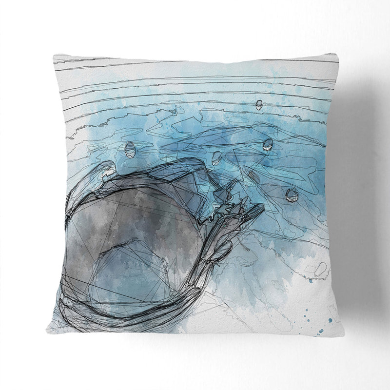 Square Cushion, 55cm H x 55cm W x 20cm D