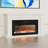 Abrion Symple Stuff 39.4 " W Black Electric TV Stand