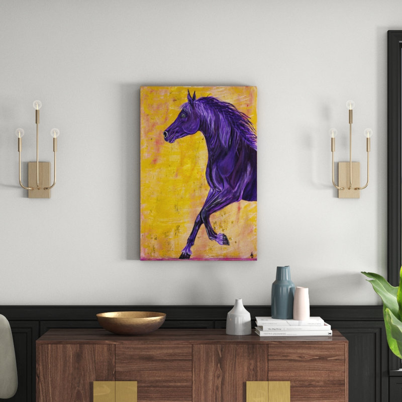 France Gilbert - Wrapped Canvas Painting, 91cm H x 61cm W x 3.81cm D