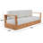 St Lucia Teakwood Patio Sofa