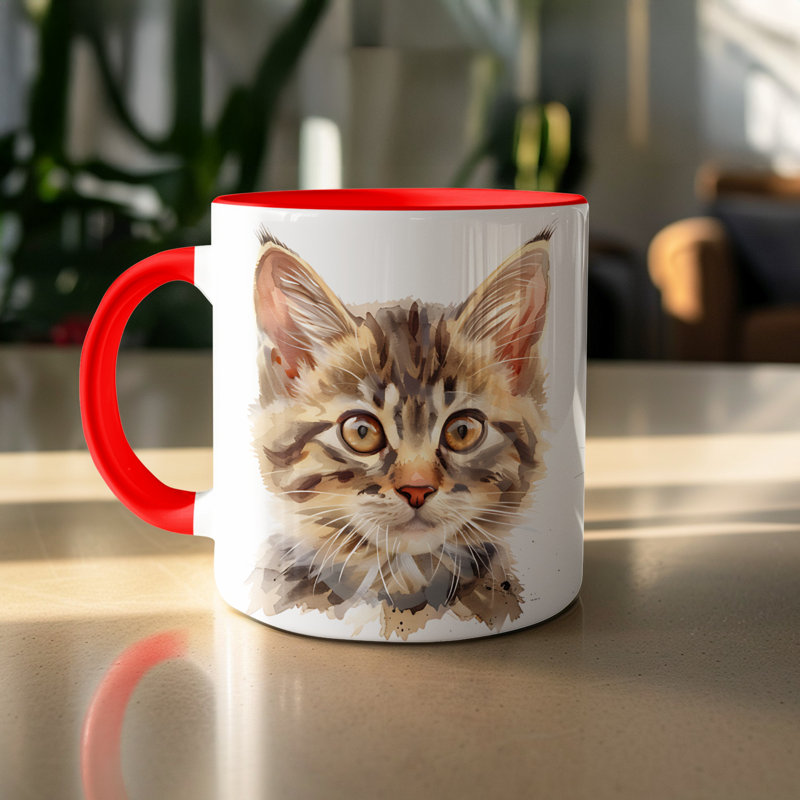 Mug, 2, Red