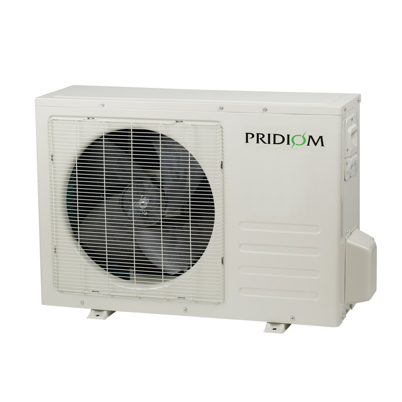 Pridiom Single Zone Inverter 24000 BTU Ductless Mini Split Air Conditioner for 900 Square Feet with Remote Included