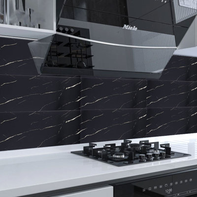 61 cm x 31.5 cm Thick Marble Anti-tile Self-adhesive Wall Sticker Wallpaper