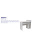 Desk with Shelves and Drawer-139939679