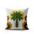 White/Yellow/Ochre/Black/Green Floral