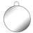Gisberto Metal Flat Wall Mirror