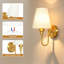 Rechargeable Wall Lights with Detachable Bulbs & Remote, Set of 2-1416514544
