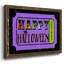 "Happy Halloween Billet", art textuel sur toile-860203130-860203015