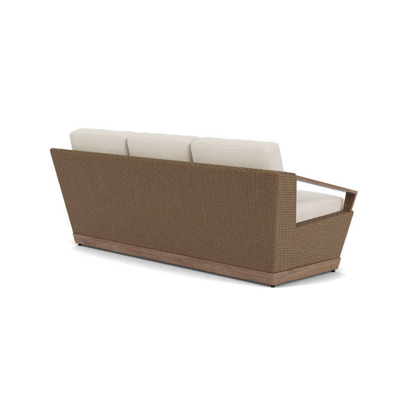 Charisma Outdoor 3 - Seat Patio Sofa, Decorline Natural