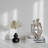 Elegant Resin Statue Decor - Perfect For Dining Tables, Desks, And Offices