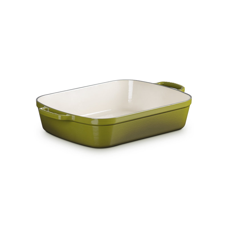 Le Creuset Signature Rectangular Roaster, 7Qt., Olive