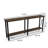 Tronchetti 70.87" Farmhouse Console Table with Shelf-1677487332