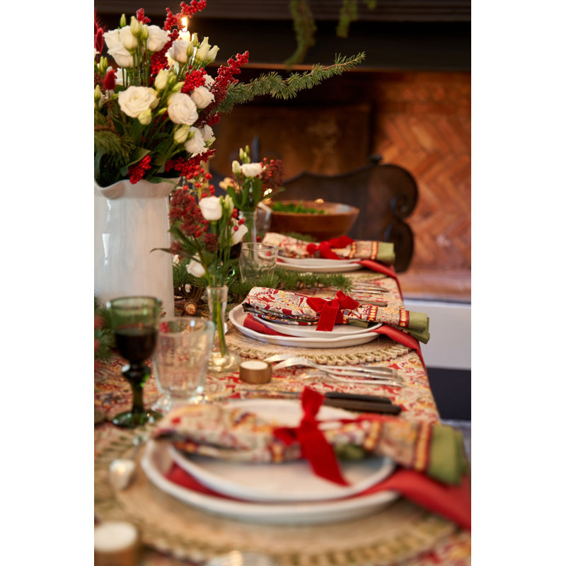 Noel 100% Cotton Square Napkins