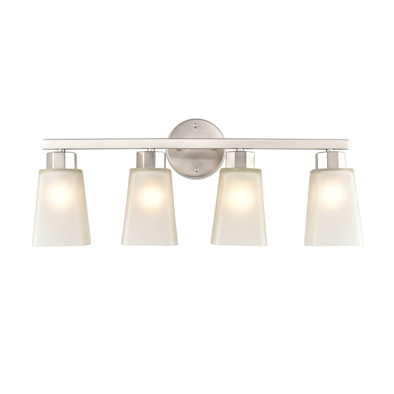 4 - Light Vanity Light, Brushed Nickel