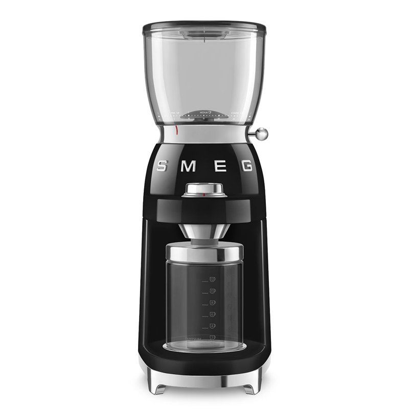 SMEG 50's Retro Style Coffee Grinder, Black