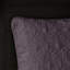 Couvre-lit réversible en mauve - avec un design fascinant surdimensionné pour un matelas élégant, un rembourrage en coton prélavé, un sommeil paisible et 2 taies décoratives matelassées lavables à la machine
