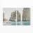 Ocean Arches Stretched Canvas Print-453500434-437482792-437482796