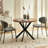2-Seater Round Kitchen Table Chairs Set-970064160