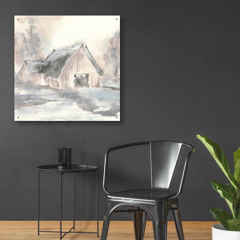 " Barn II " by Chris Paschke, 36" H x 36" W x 0.2" D