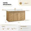 Ensemble de meuble-lavabo simple 60 po Taren-1208970041