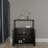 Black Large Capacity Bamboo Storage Cabinet for Bathroom, Living Room, Kitchen & Porch