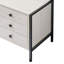 Alva Open Wardrobe With 2 Drawers 3 Piece Bedroom Set-118372351