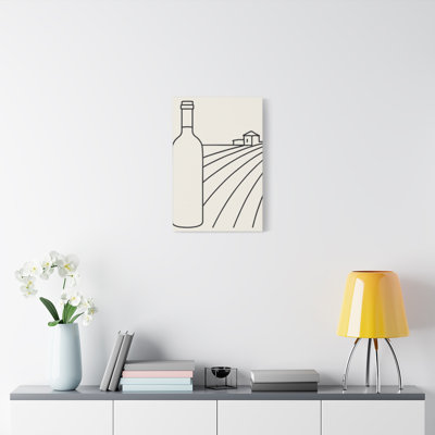 Apel Single Picture Frame Print on Canvas