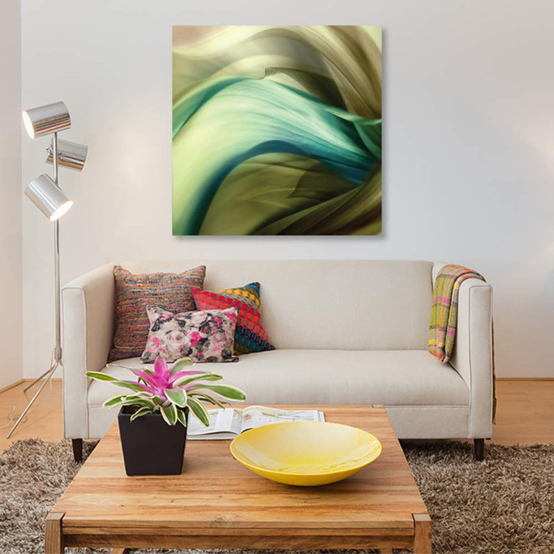 « splice », impression sur toile, H 37 po x l 37 po x P 1,5 po, Toile tendue, Pas de tapis