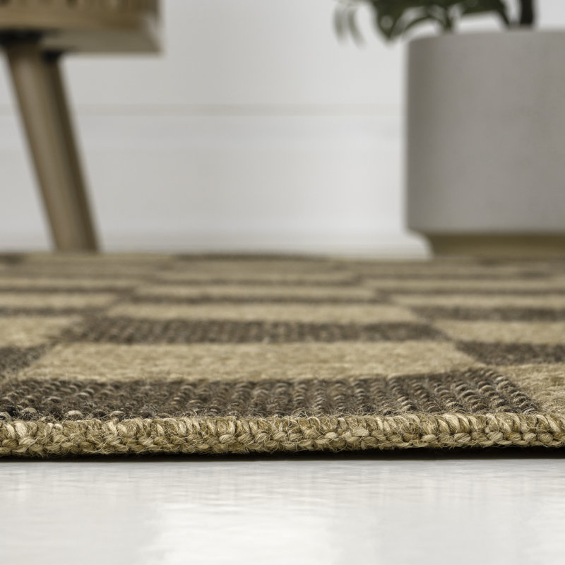 Tapis intérieur / extérieur Mason, Naturel / brun, Tapis de couloir 2 pi 2 po x 8 pi