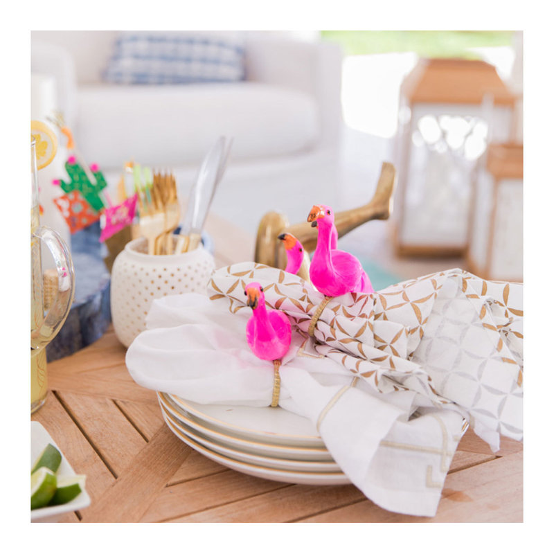 Flamingo Napkin Ring