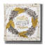 «All Hearts Come Home for Christmas Birch Wreath» par Cindy Jacobs, art mural sur toile-2131125408