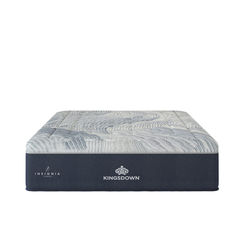 Kingsdown Insignia Cool Duet Plush 15" Scroll Quilt Top Twin Hybrid Mattress, Twin