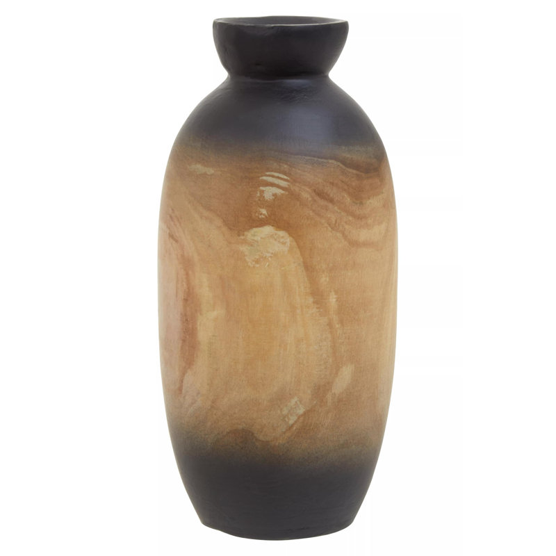 Hokah Handmade Wood Table Vase