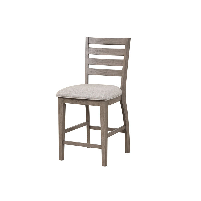 Counter Side Dining Stool W/ Ladder Back