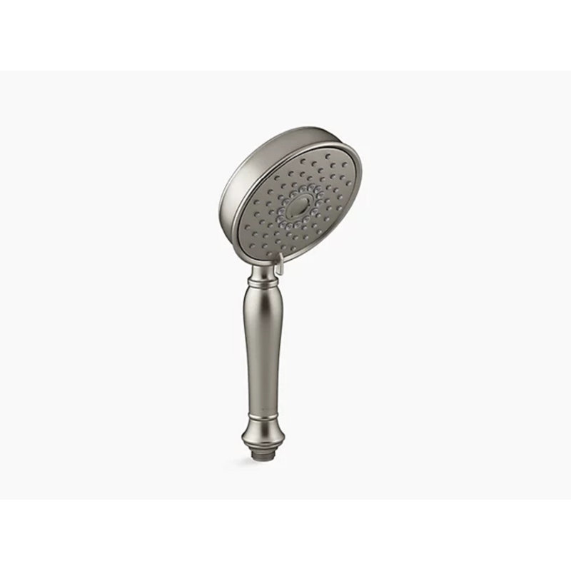 Pomme de douche à main multifonctionnelle avec trois jets Bancroft, 2,5 gallons par minute, Nickel brossé éclatant