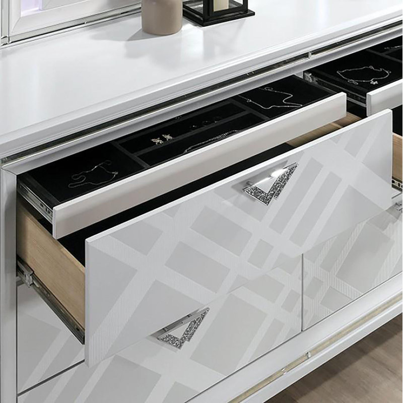 Commode 6 tiroirs Berl