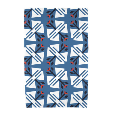 Serviette de plage en microfibre Alfreda Ditsy