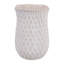 Vase en terre cuite texturé à motif de fleurs en terre cuite pour la décoration intérieure - Vase de table haute pour salon ou tablette-132134797