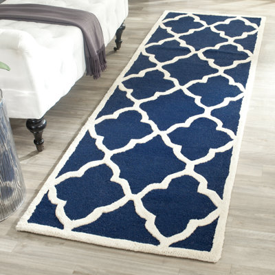 Cannen Hand Tufted Wool Geometric Rug