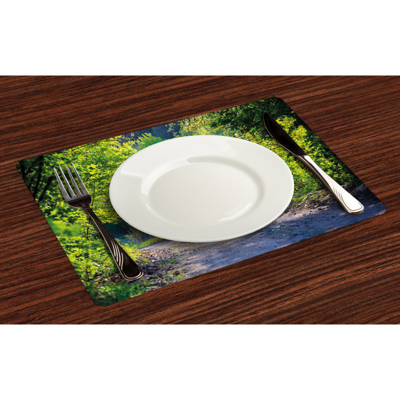 Polyester Animals/Nature Rectangle Placemat