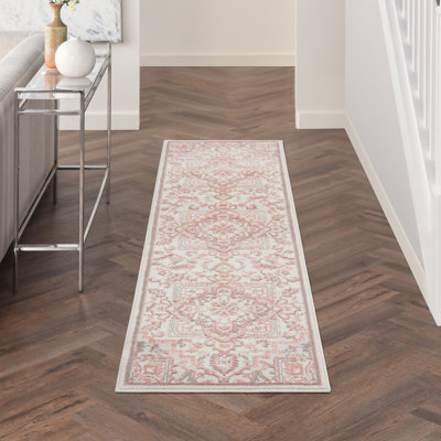 Tapis ivoire traditionnel Rheba