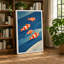 Swimming Clownfish Coastal - Print-136802778-136802783