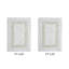 Ensemble de tapis pour salle de bain 2 pièces 100% coton 2370 g / m² Broshouse, tapis de salle de bain touffeté ultra moelleux, super absorbant certifié OEKO-TEX®, réversible, lavable à la machine, confort semblable au spa, blanc / ivoire-1961748651-1922298102