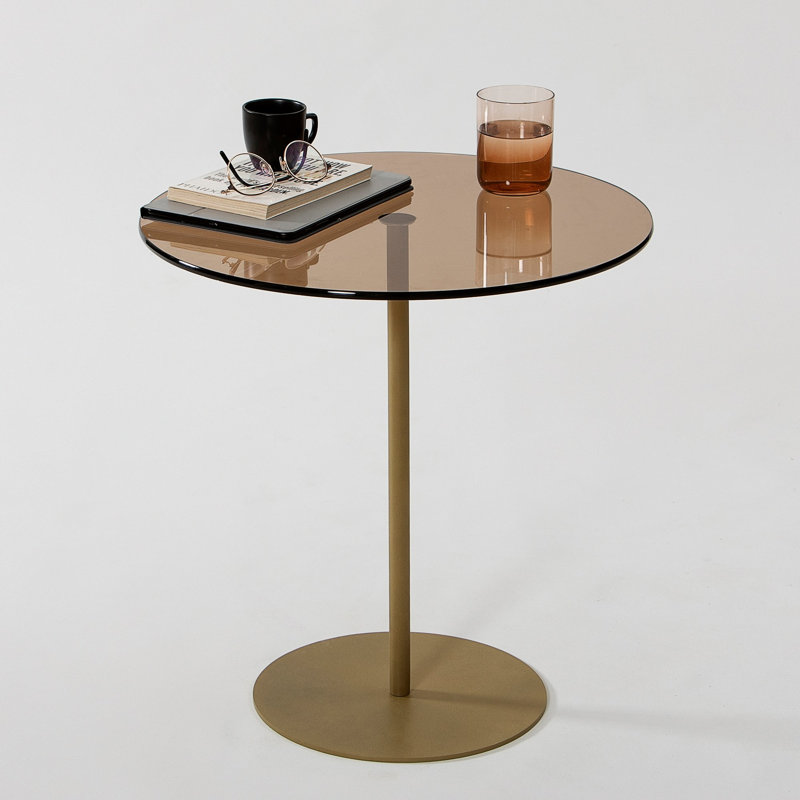 Siyan End Table, Bronze, Bronze