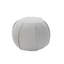 Repose-pieds 18 po gris 100% coton