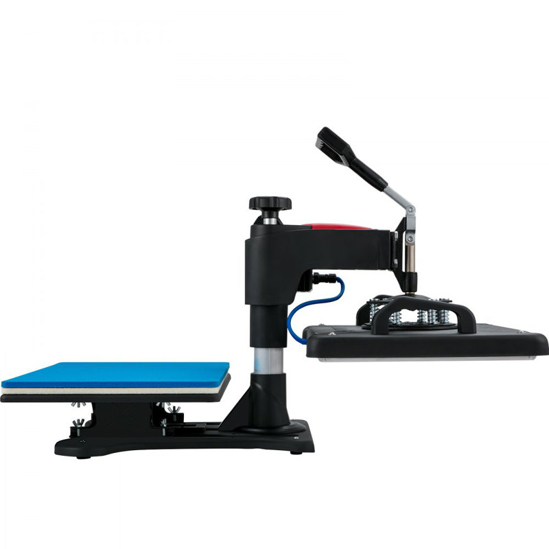 Presse à chaud, presse à chaud 5 en 1, machine 12 x 15, sublimation à clapet