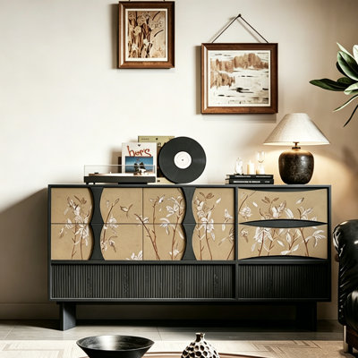 Modern Retro Minimalist Style Sideboard