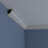 Endurathane Middlesborough Traditional Crown Moulding, 2"H x 2"P x 2 3/4"F x 94 1/2"L, Factory Primed