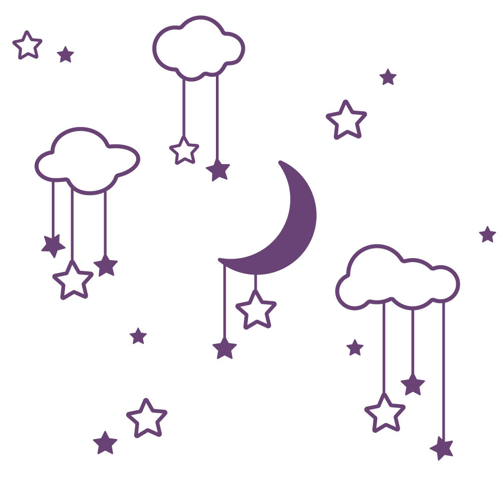 Abstract Non-Wall Damaging Wall Decal The Decal Guru 